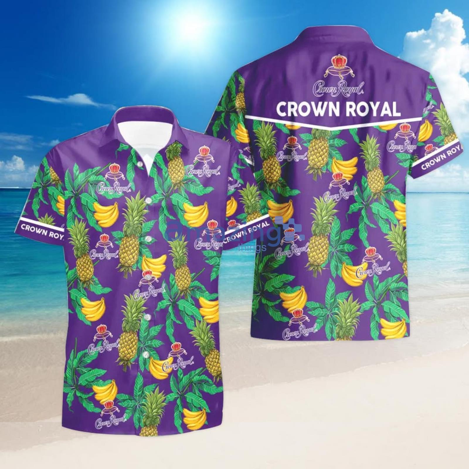 Pineapple Party Purple Summer Tropical Hawaiian Shirt in 2023