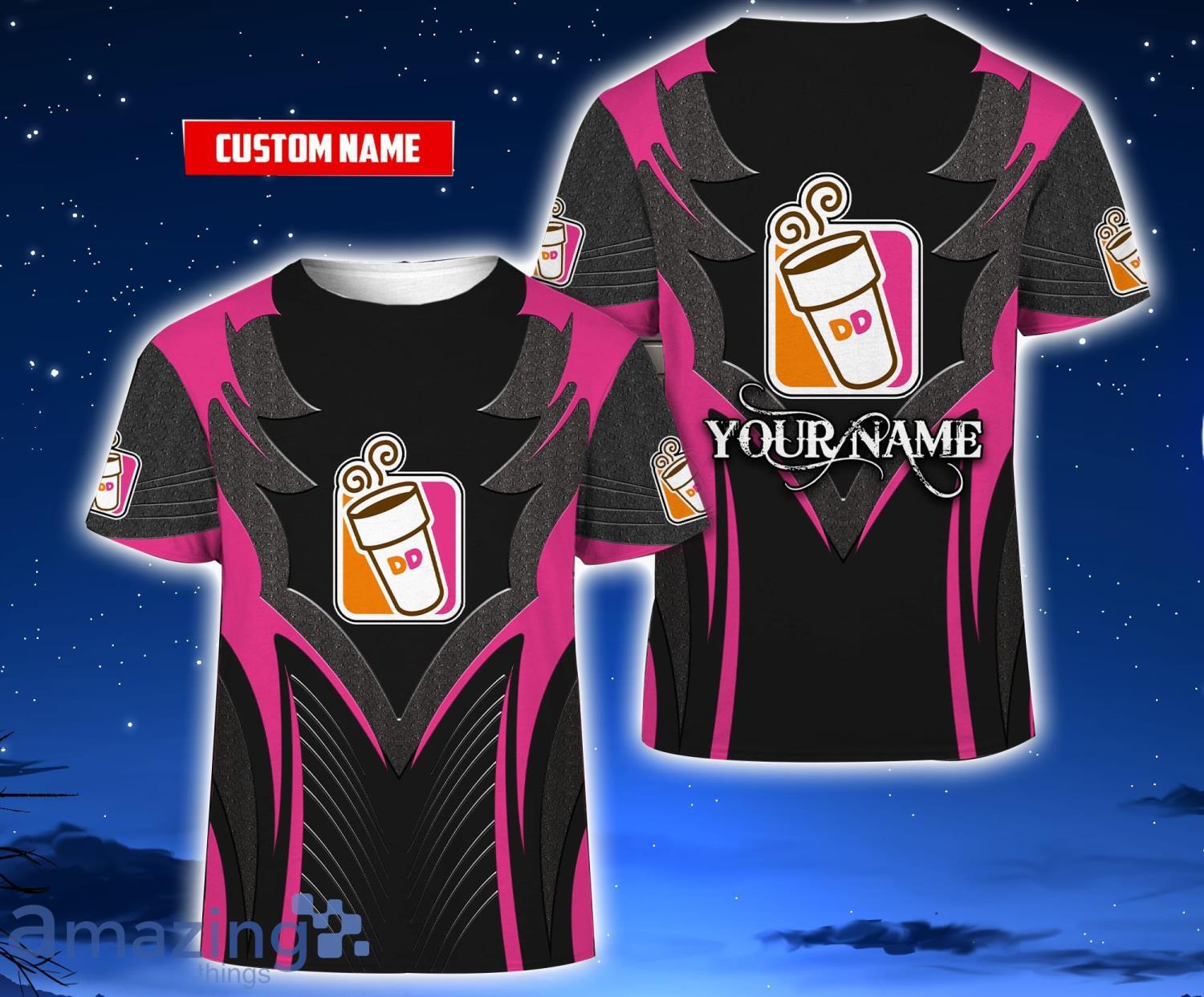 Custom Name 3D All Over Printed Dunkin’ Donuts 3D T-Shirt For Men And Women Product Photo 1 Custom Name 3D All Over Printed Dunkin’ Donuts 3D T-Shirt For Men And Women Product Photo 1