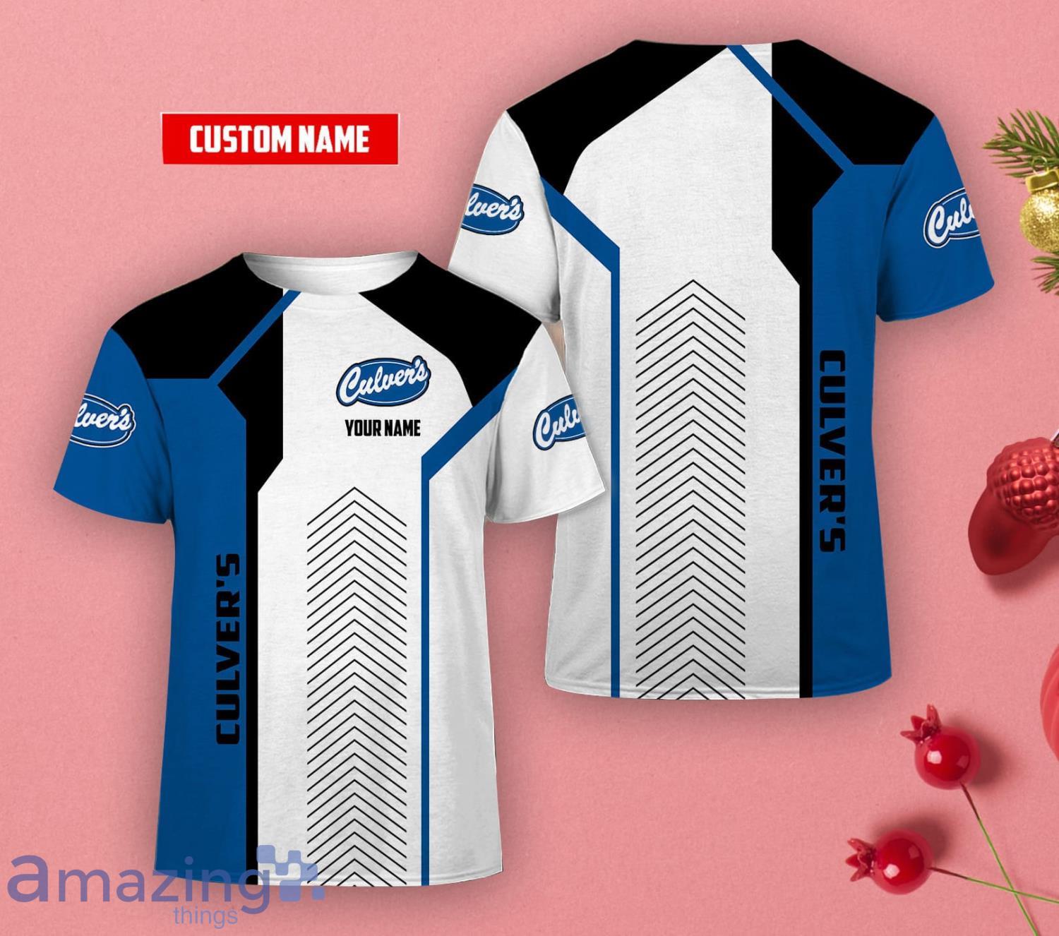 Custom Name Culver's Lover 3D T-Shirt For Men And Women Product Photo 1