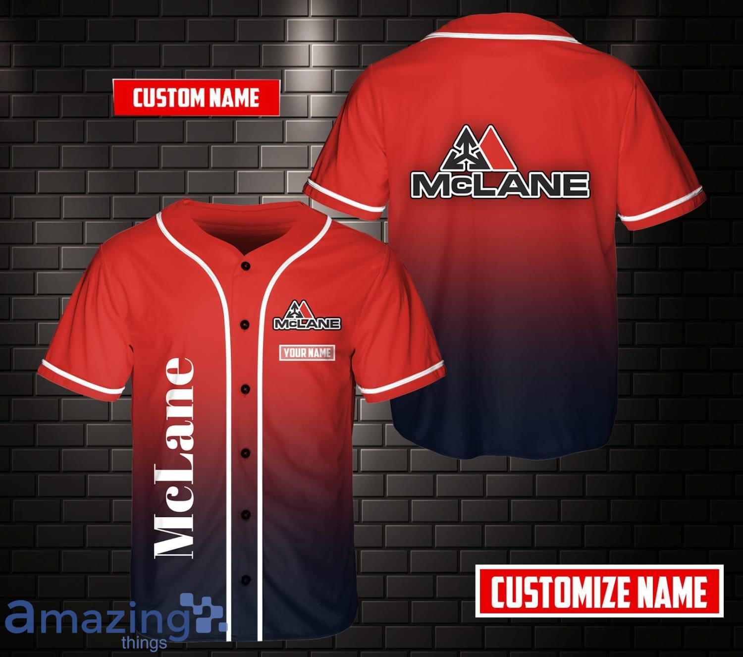Custom Name Mclane Men And Women Baseball Jersey Shirt Product Photo 1 Custom Name Mclane Men And Women Baseball Jersey Shirt Product Photo 1