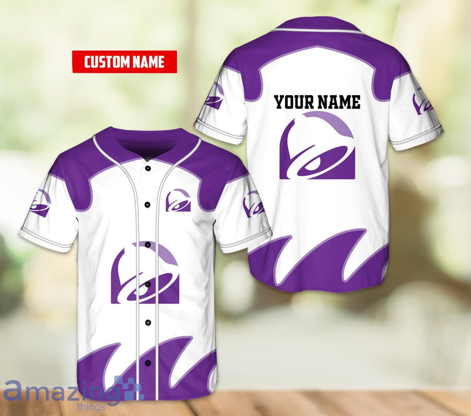 Taco Bell Purple Baseball Jersey - T-shirts Low Price