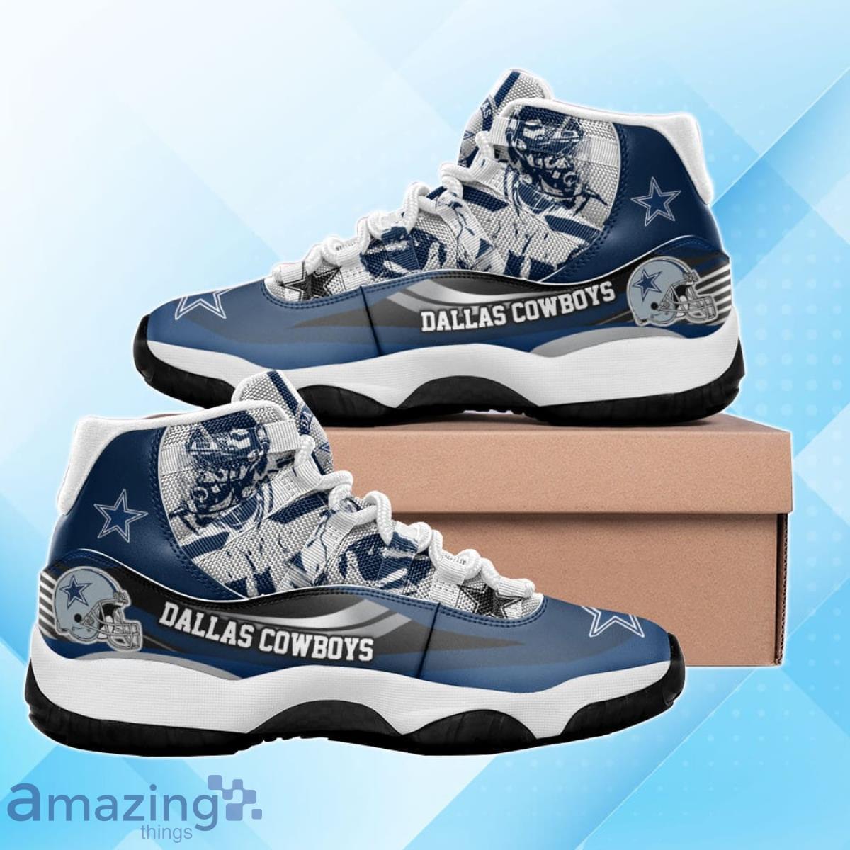 DALLAS COWBOYS AIR JORDAN 11 SNEAKERS 2- - extreme-honor