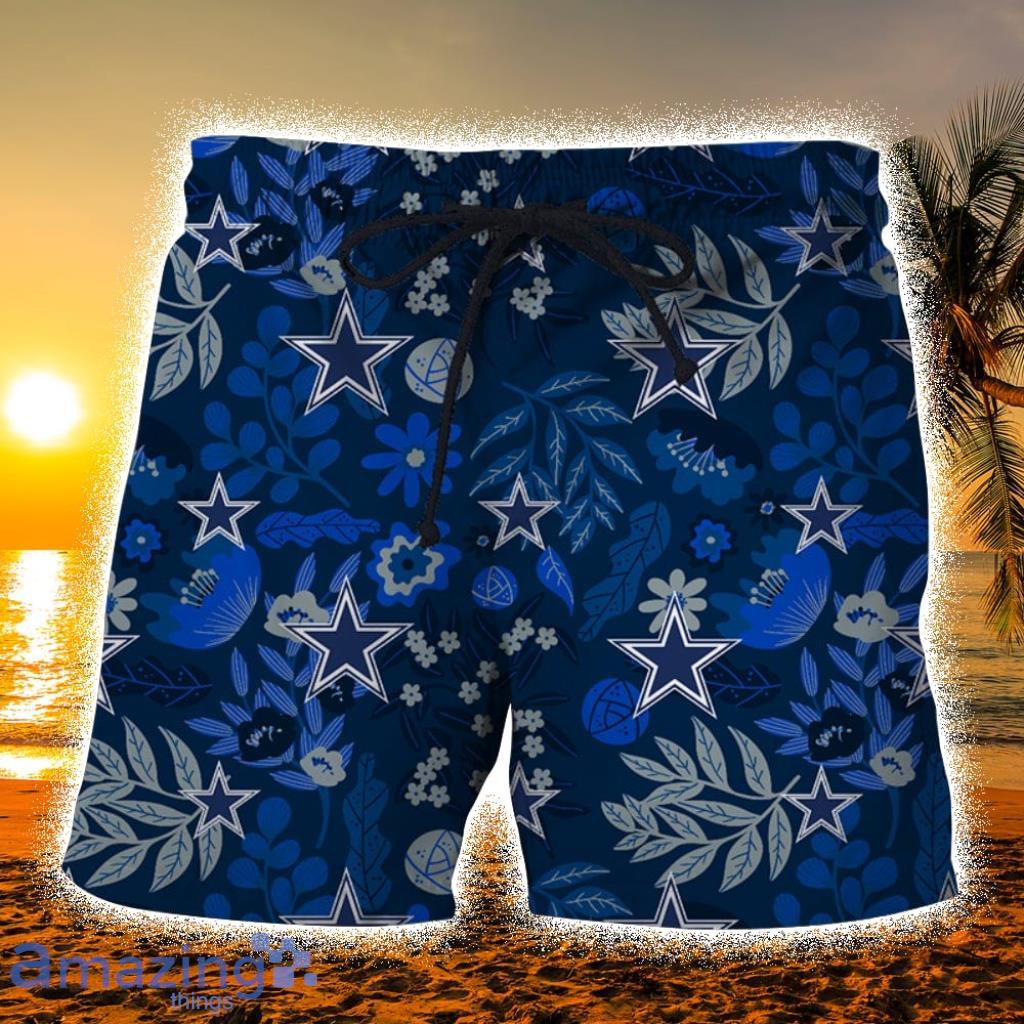 Dallas Cowboys Aloha Hawaiian Shorts Gift For Fans Product Photo 1