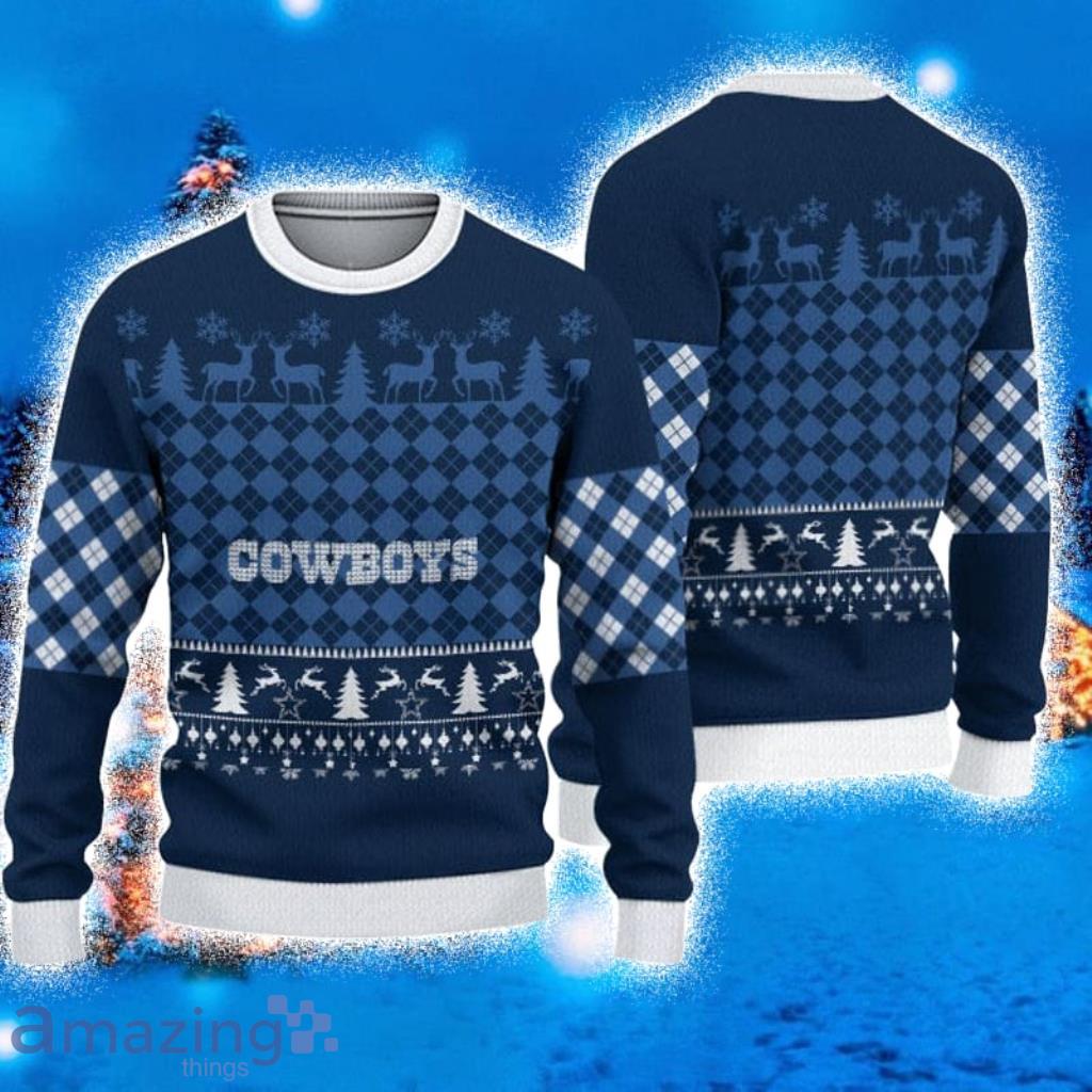 Dallas Cowboys Ugly Christmas Sweater Holiday Party Cowboys Fans