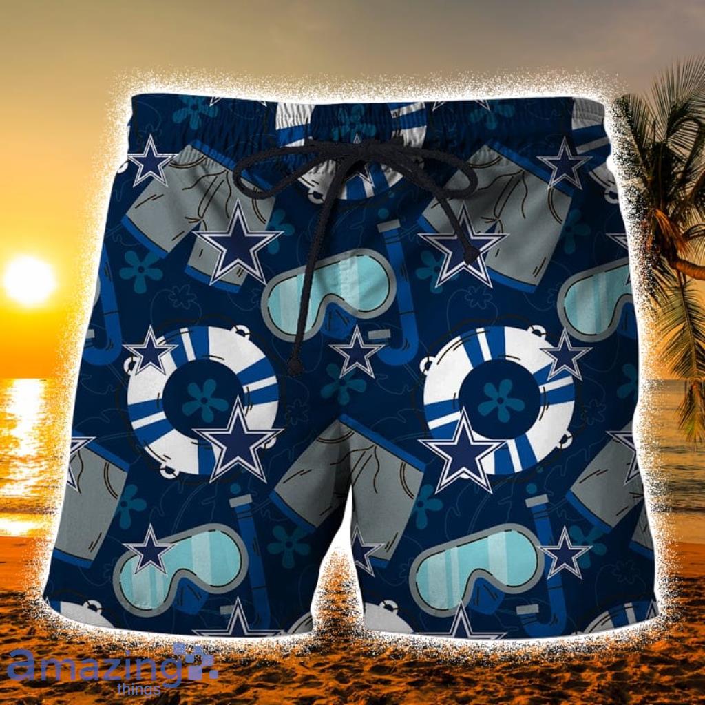 Dallas Cowboys Cool Summer Hawaiian Shorts Gift For Fans