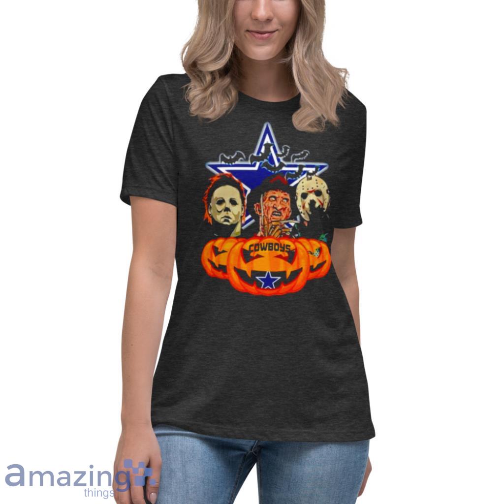 Michael Myers Freddy Krueger Jason Voorhees Houston Texans Halloween T-Shirt