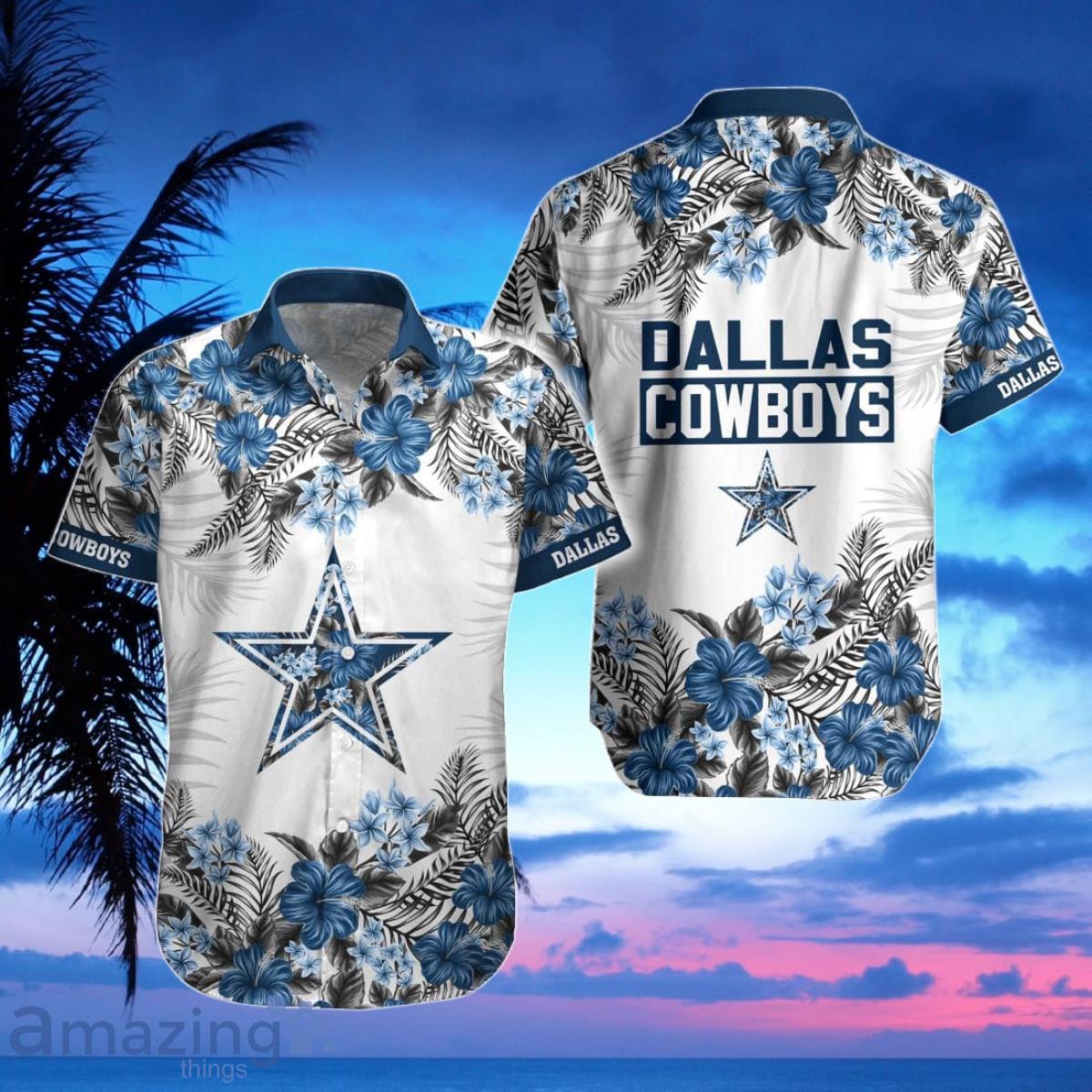 Nfl Dallas Cowboys Aloha Beach Gift Hawaiian Shirt For Men And Women