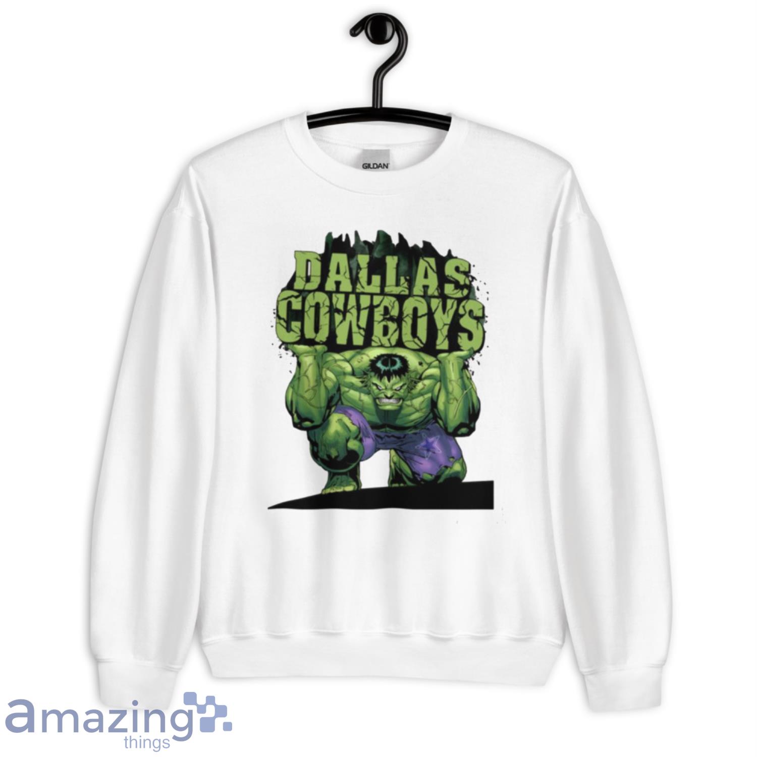 Dallas Cowboys NFL Football Incredible Hulk Marvel Avengers Sports T Shirt