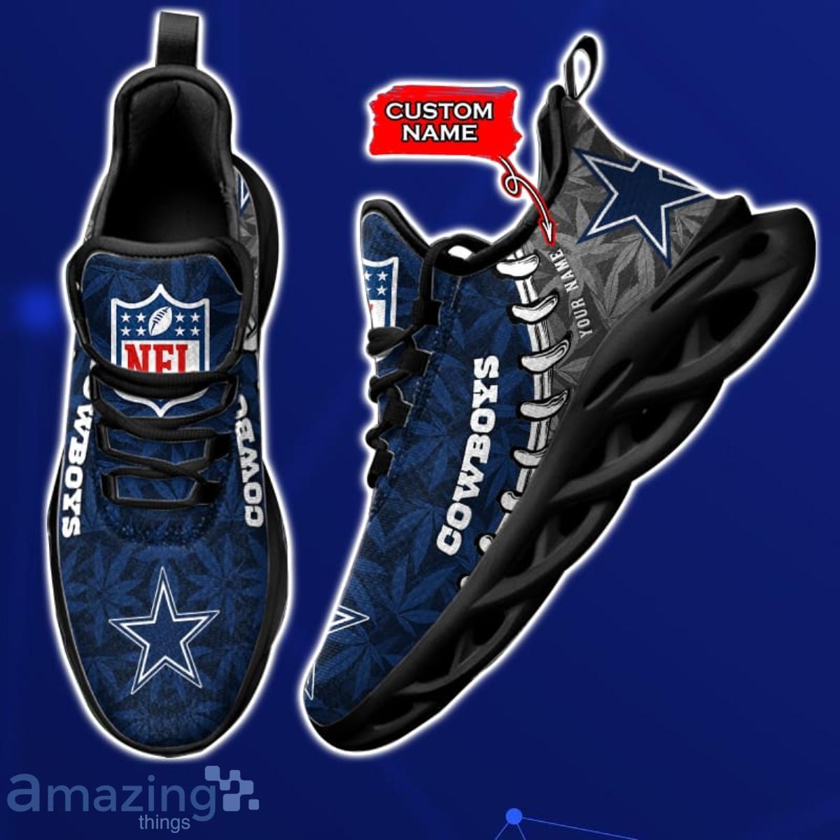 Dallas Cowboys Personalized Max Soul Shoes Special Gift For Men And Women  Fans