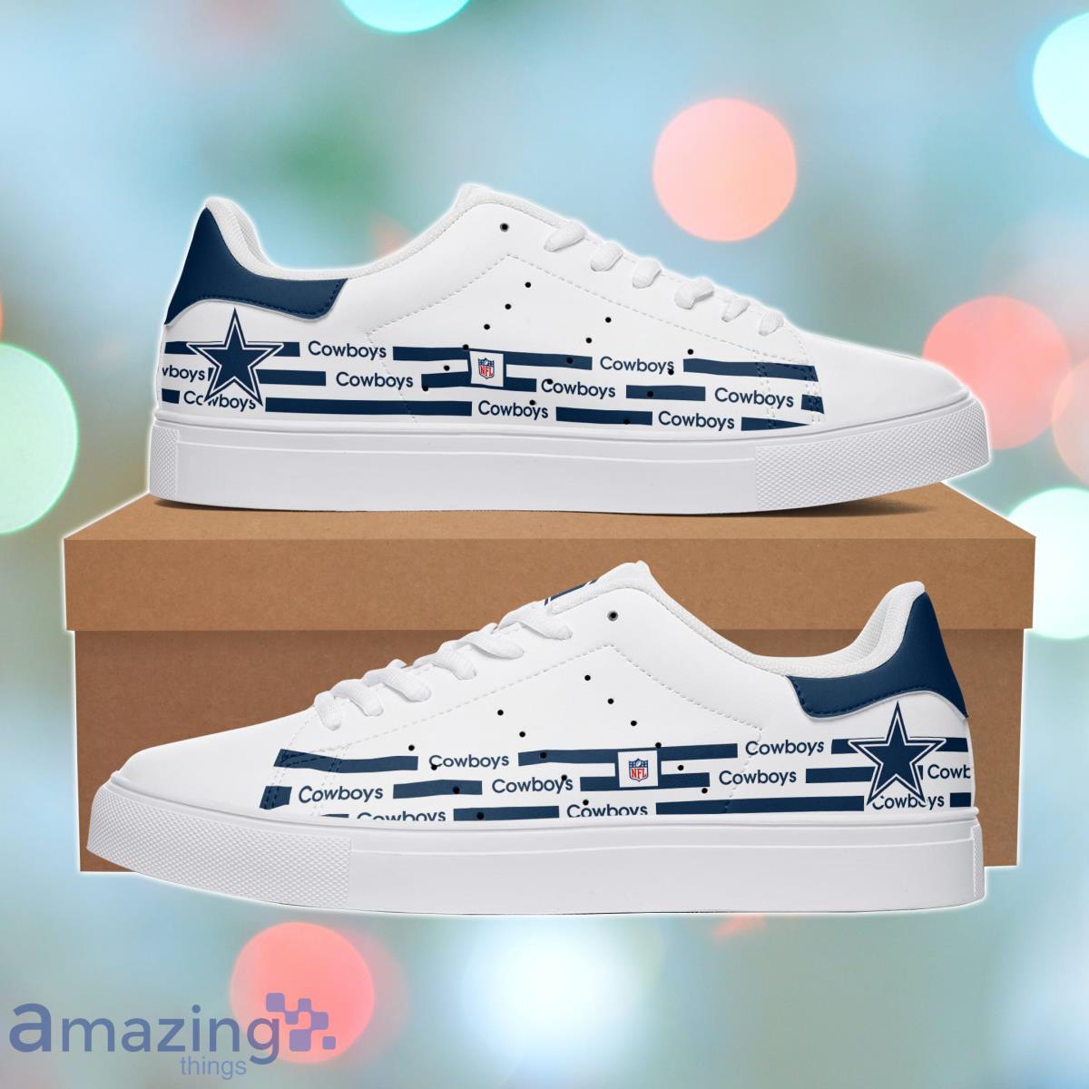 Dallas Cowboys Personalized Stan Smith Sneakers Best Gift For Men And Women Fans Product Photo 1