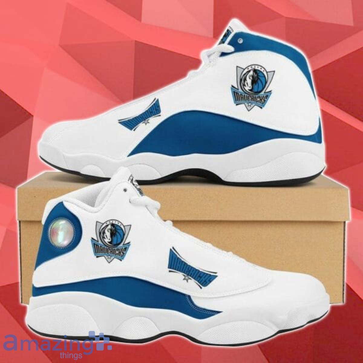 Dallas Mavericks NBA Football Team Big Logo Air Jordan 13 Sneaker Gift For  Lover