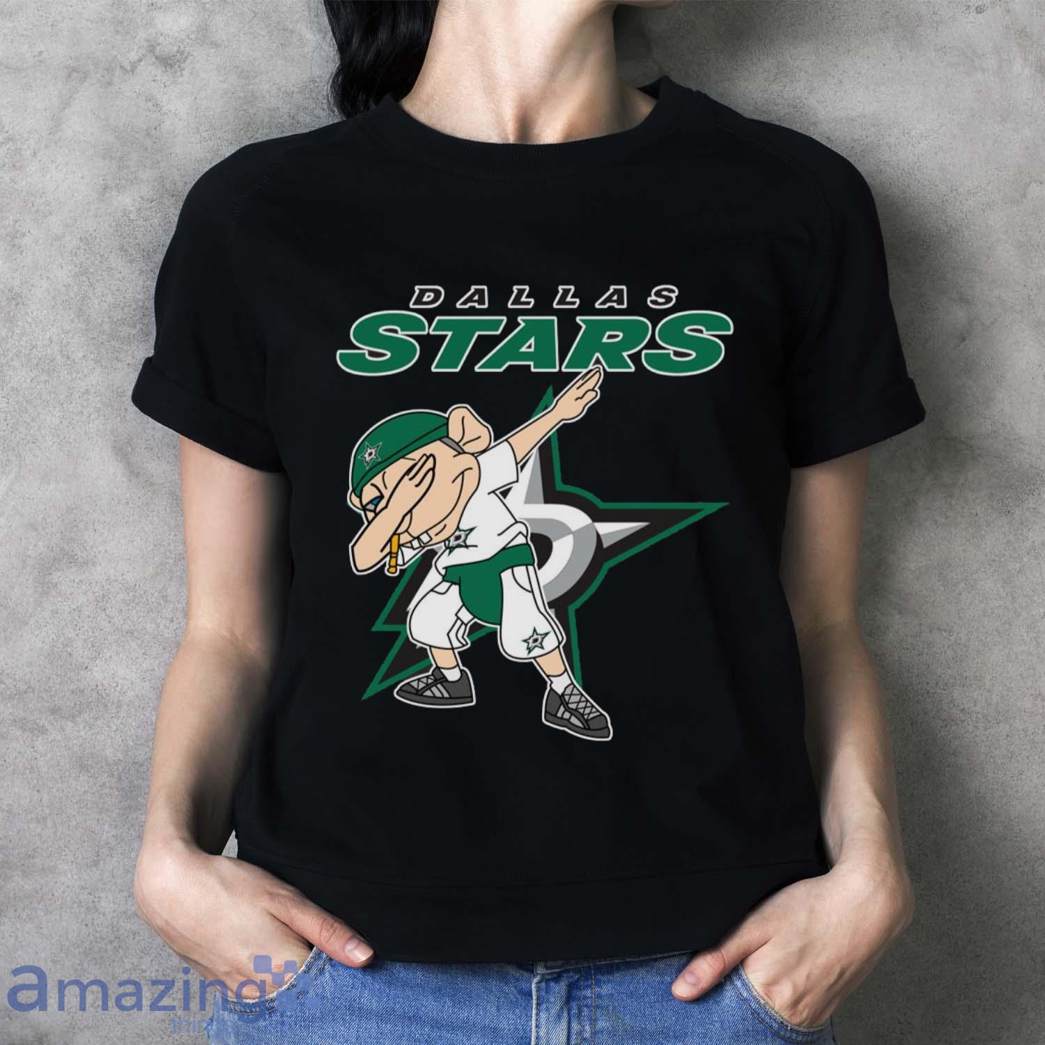 Dallas Stars NHL Hockey Jeffy Dabbing Sports T Shirt For Men And Women image Dallas Stars NHL Hockey Jeffy Dabbing Sports T Shirt For Men And Women - Ladies T-Shirt
