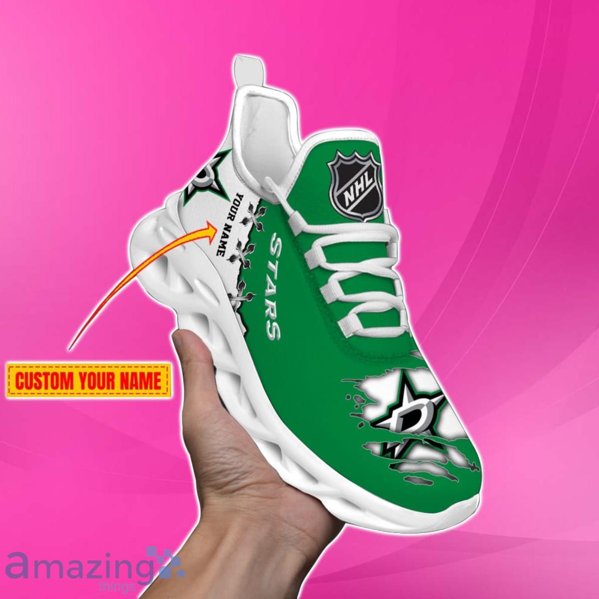 NHL Dallas Stars Personalized Special Design I Pink I Can In