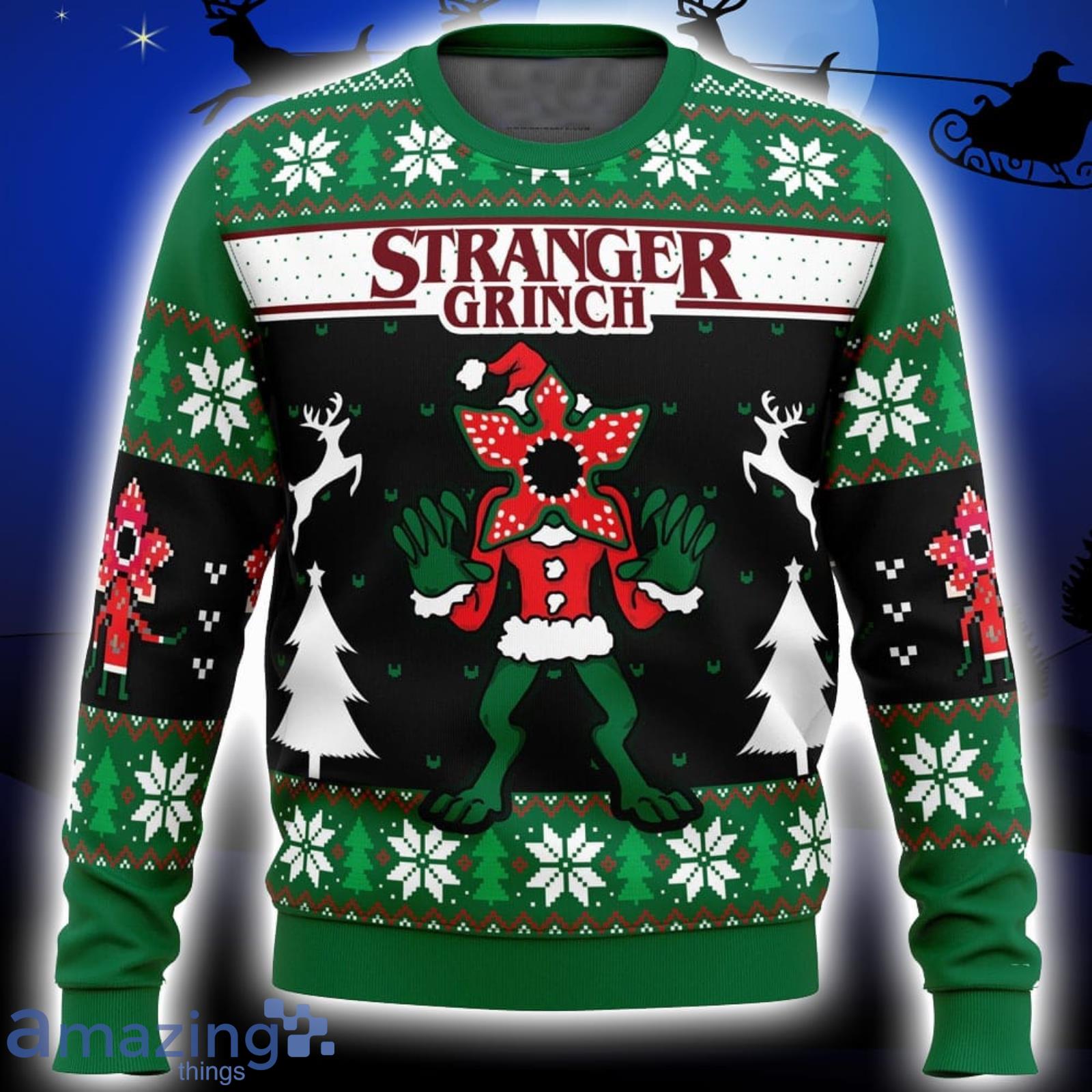 Stranger things cheap ugly christmas sweater