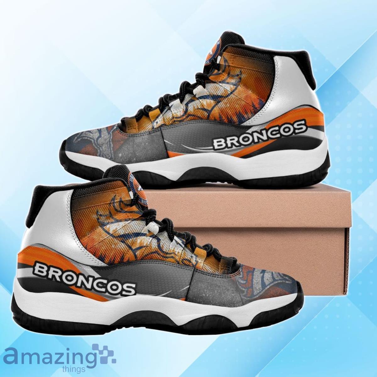 Denver Broncos Air Jordan 11 Sneakers Impressive Gift For Men And Women Fans Product Photo 1