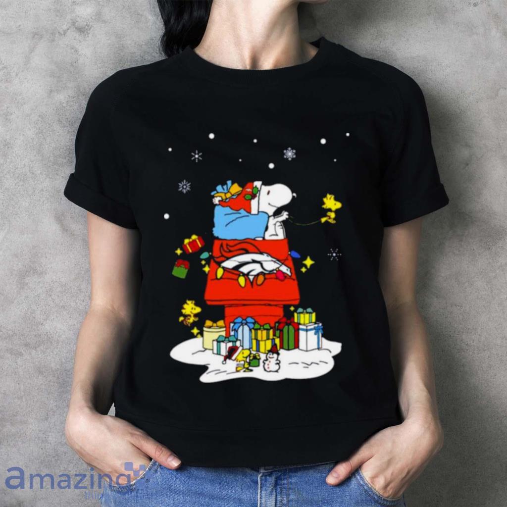 Denver Broncos Snoopy Lover Christmas Shirt