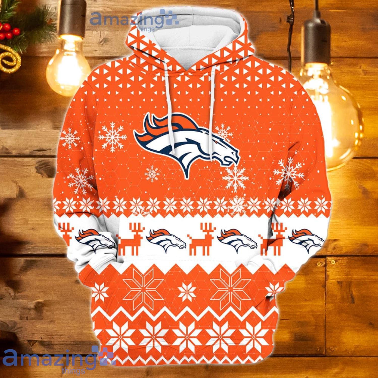 NFL Denver Broncos 3D Hoodie Best Gift For Fans Men Women