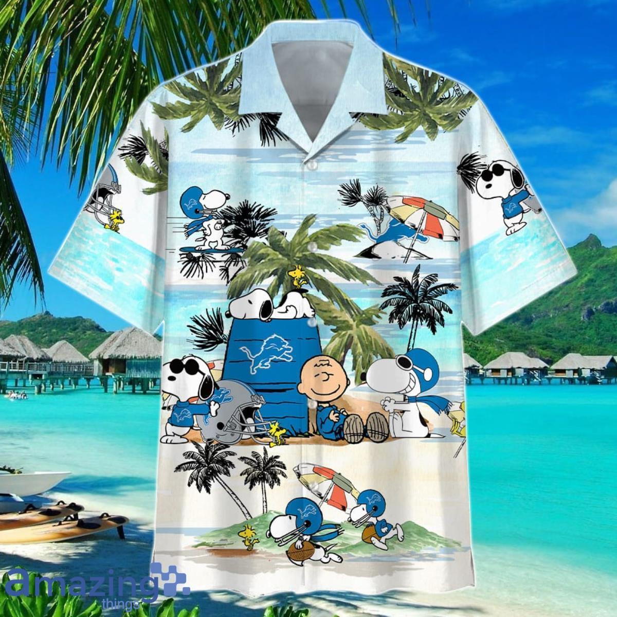 Detroit Lions Hawaiian Shirt - Jomagift