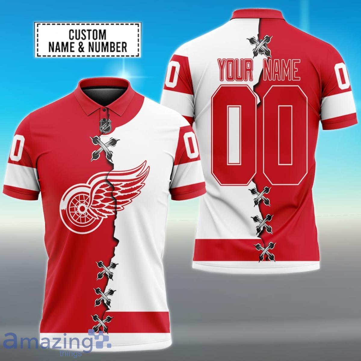 Custom Detroit Red Wings Hockey Jersey: Show Off Your Fandom in