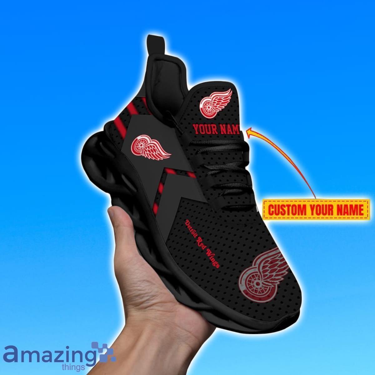 Detroit Red Wings Personalized NHL Luxury Max Soul Shoes Gift Fans Product Photo 1