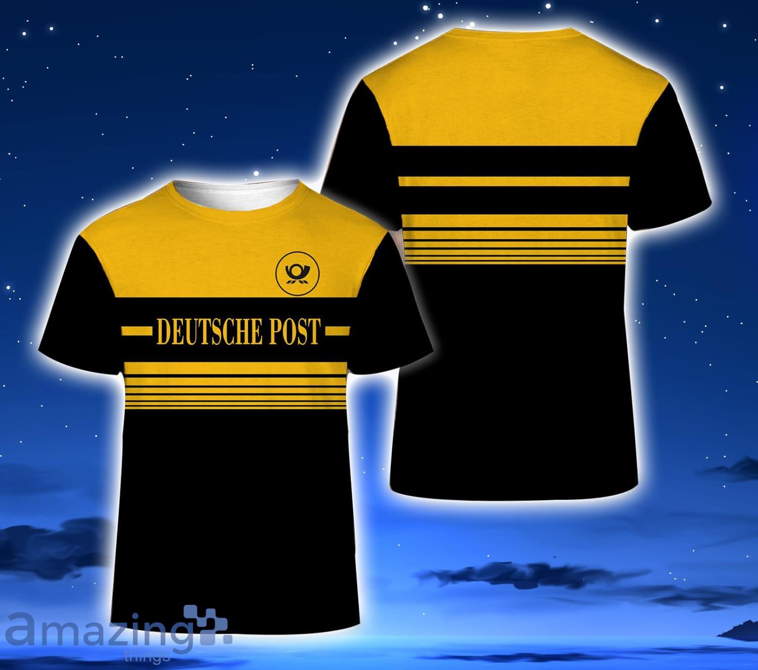 Deutsche Post Striped 3D T-Shirt Best Gift Product Photo 1