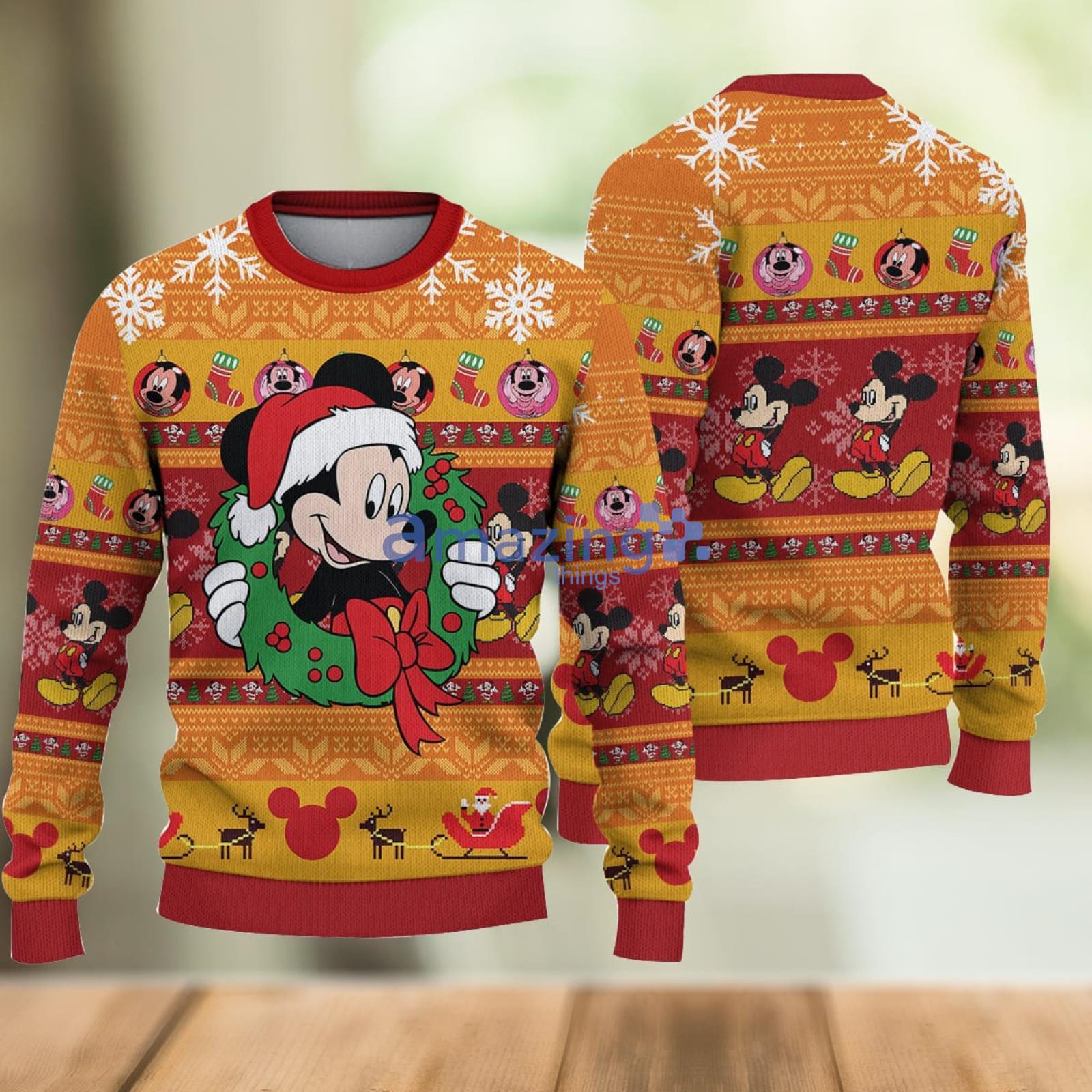 Mickey hotsell ugly sweater