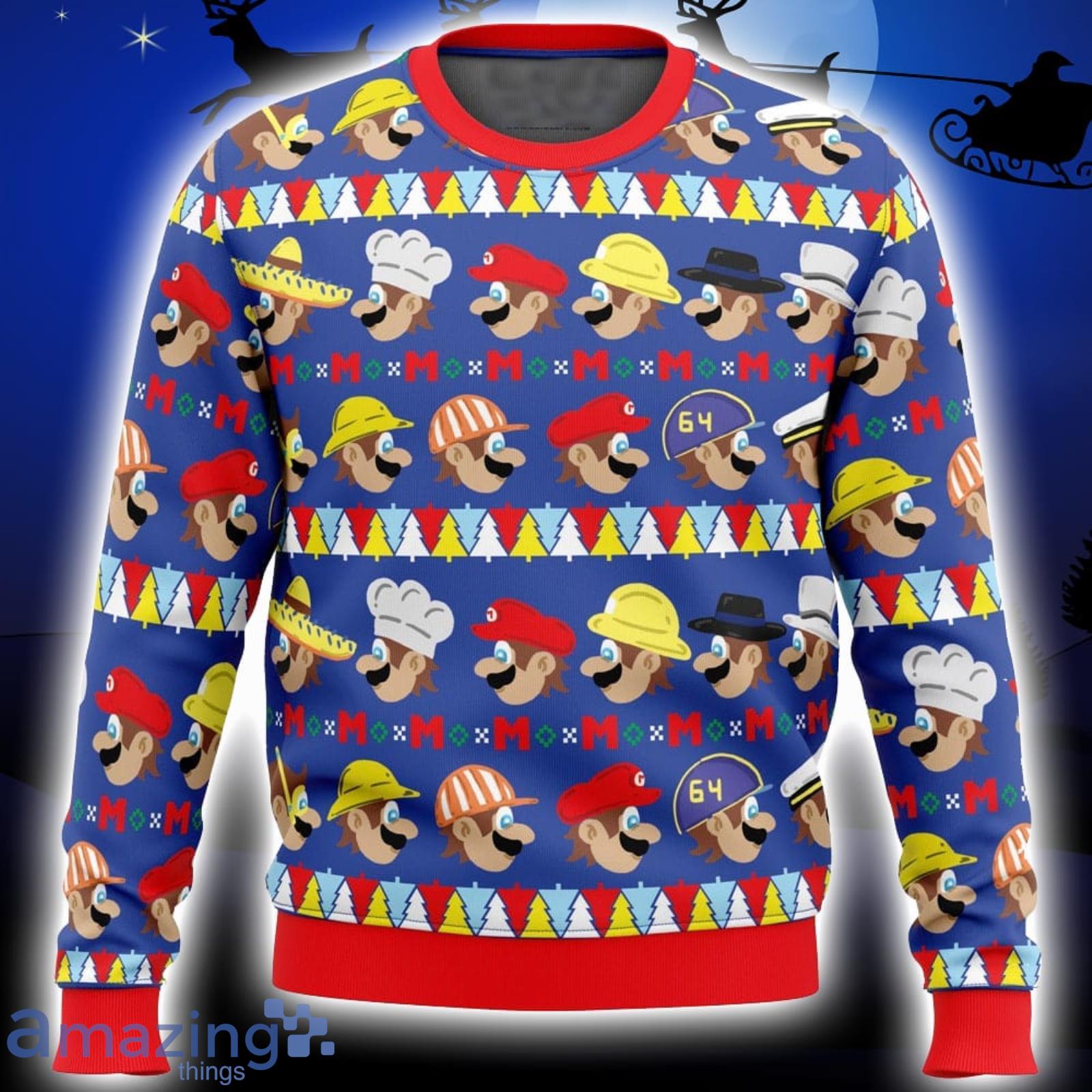Do The Odyssey Super Mario Bros. Xmas Ugly Christmas Sweater Christmas Gift For Men And Women Product Photo 1 Do The Odyssey Super Mario Bros. Xmas Ugly Christmas Sweater Christmas Gift For Men And Women Product Photo 1