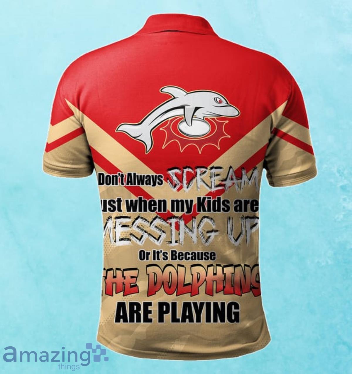 Polo shirt 2025 with dolphin logo