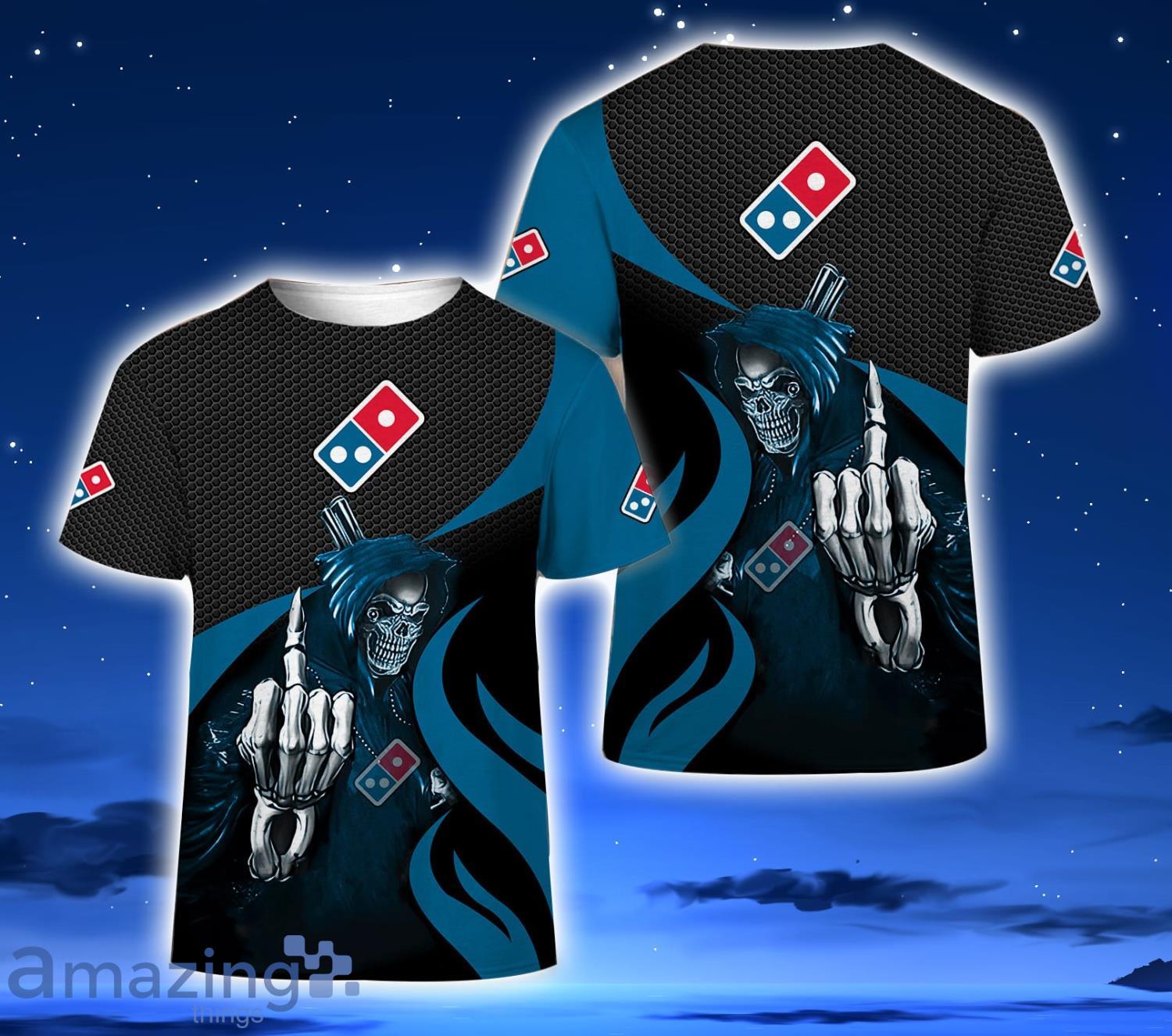 Domino's Pizza Skull 3D T-Shirt Unisex Men And Women Gift