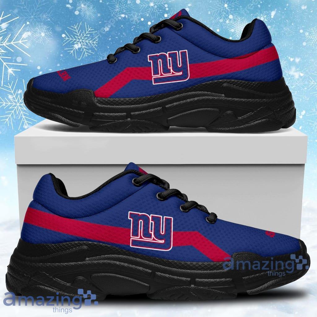 Edition Chunky Sneakers With Line New York Giants Shoes Shoes Gift For Men And Women Product Photo 1