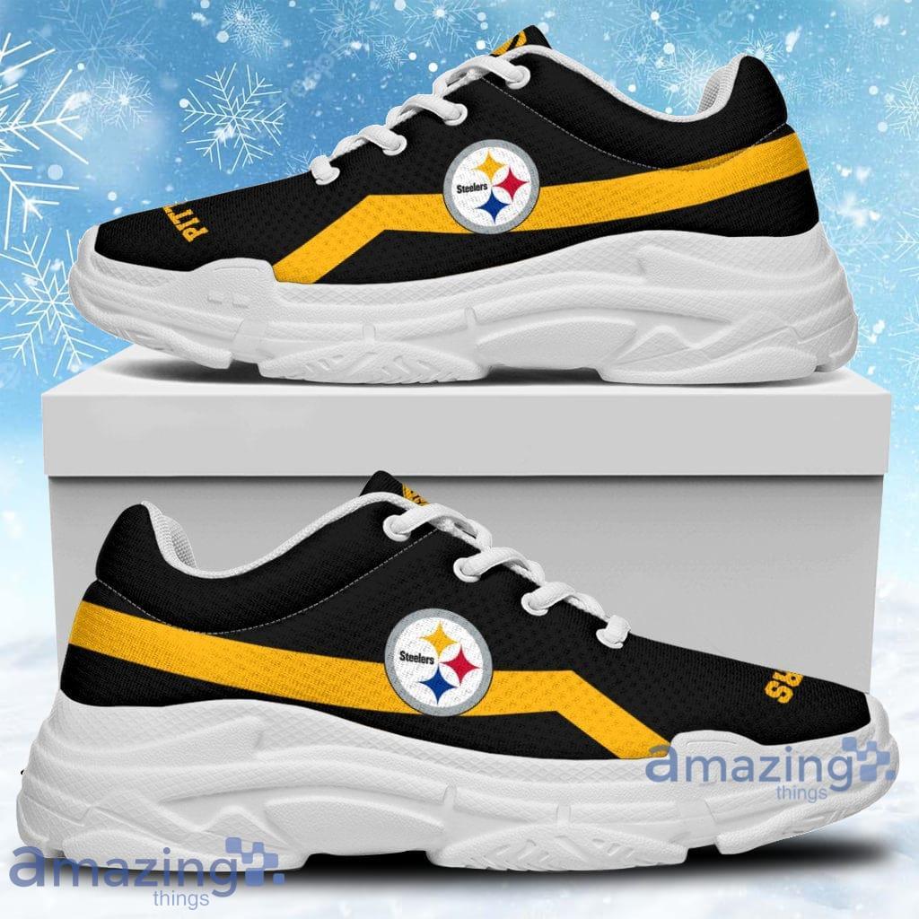 Edition Chunky Sneakers With Line Pittsburgh Steelers Shoes Shoes