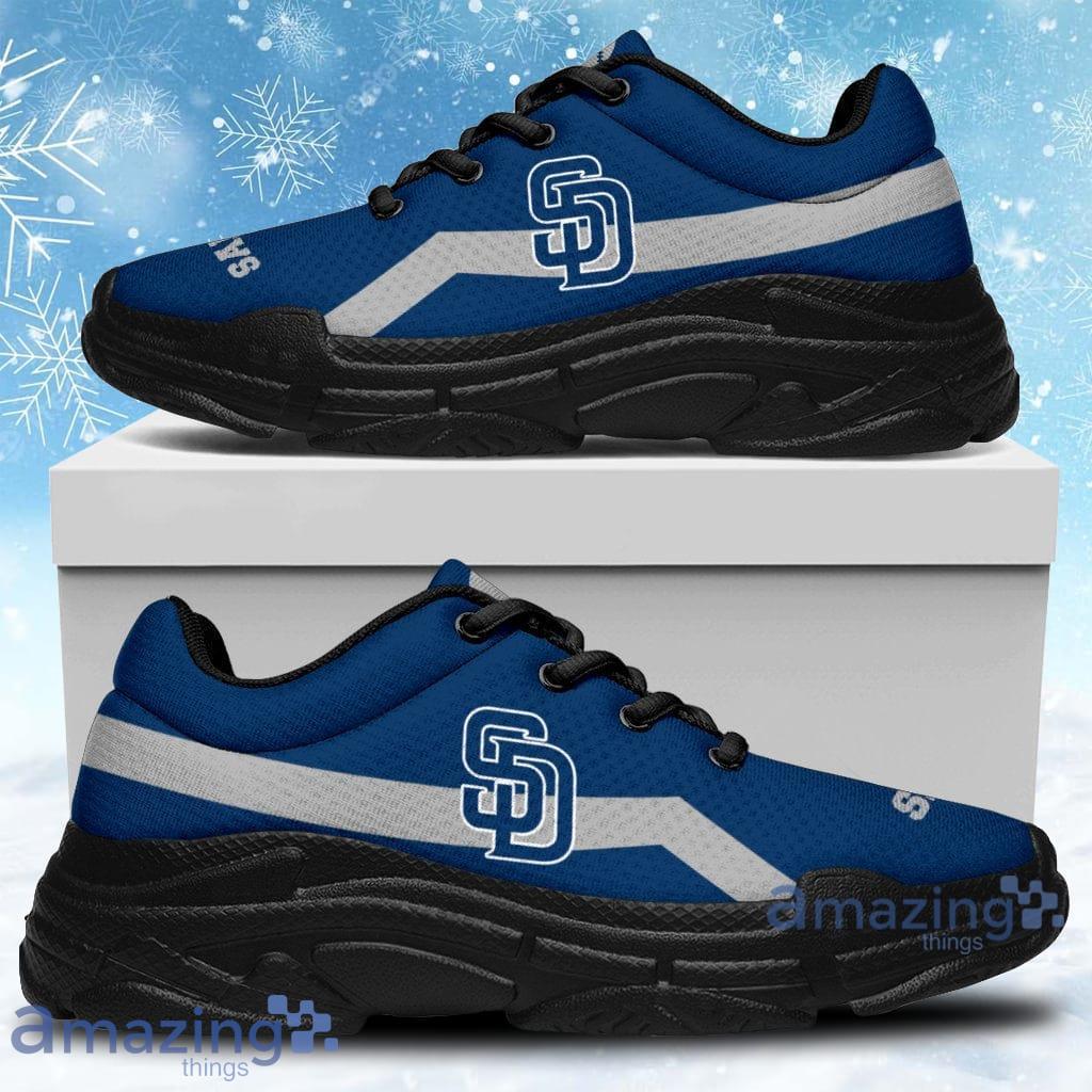 Edition Chunky Sneakers With Line San Diego Padres Shoes Shoes Gift For Men And Women Product Photo 1