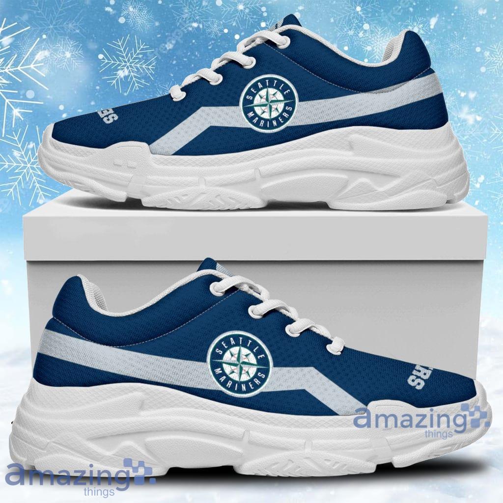 Edition Chunky Sneakers With Line Seattle Mariners Shoes Shoes