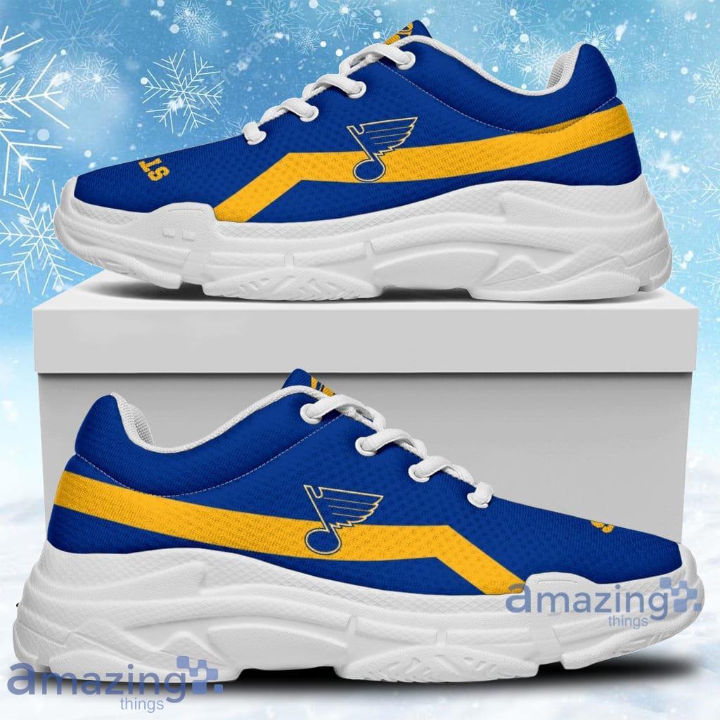 Edition Chunky Sneakers With Line St. Louis Blues Shoes Shoes Gift For Men  And Women