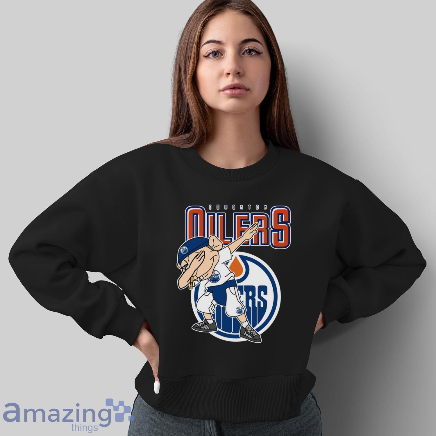 Edmonton Oilers NHL Hockey Jeffy Dabbing Sports T Shirt For Men And Women image Edmonton Oilers NHL Hockey Jeffy Dabbing Sports T Shirt For Men And Women - Sweatshirt