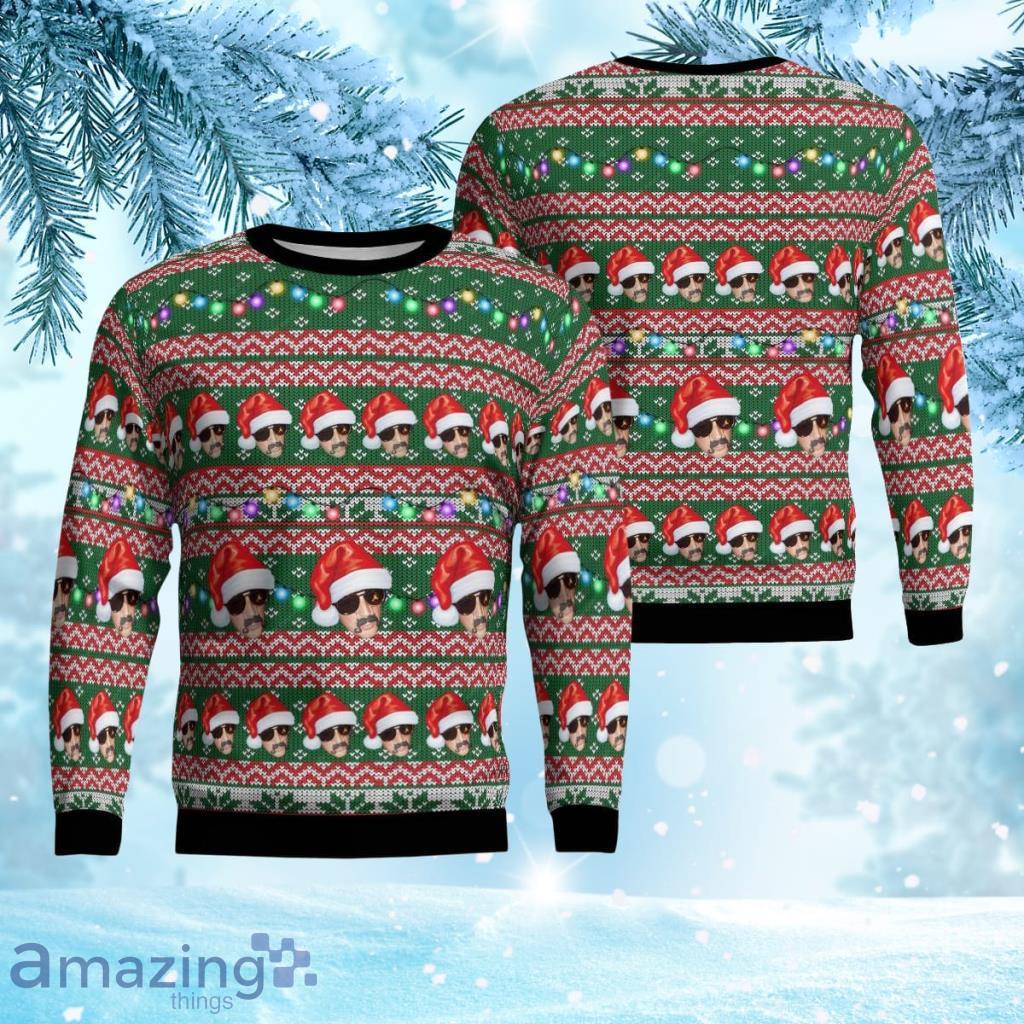 Face Personalized AOP Christmas Ugly Sweater 3D Product Photo 1