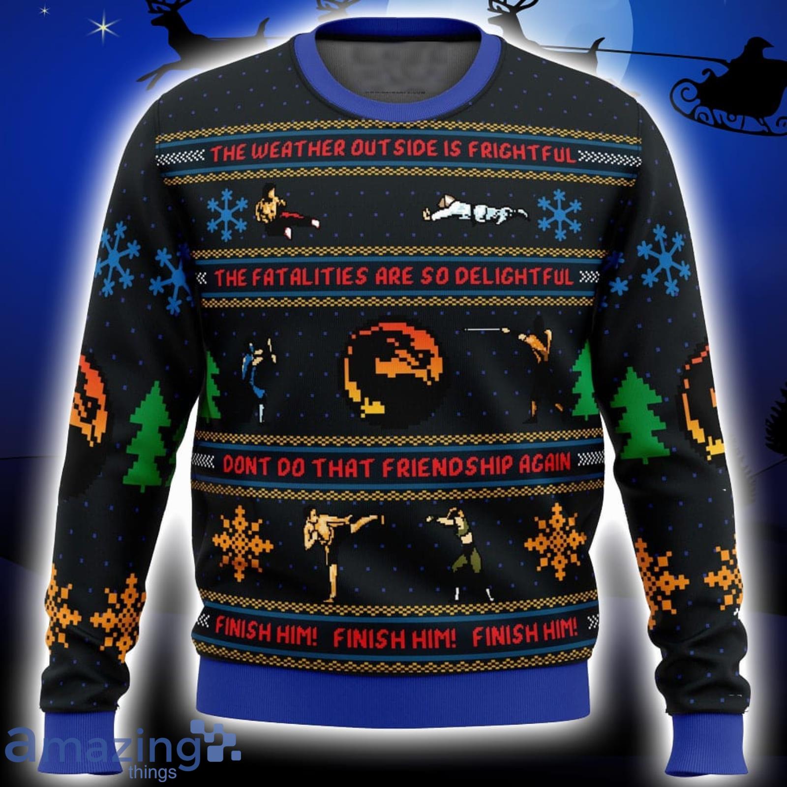 Mortal 2025 kombat sweater