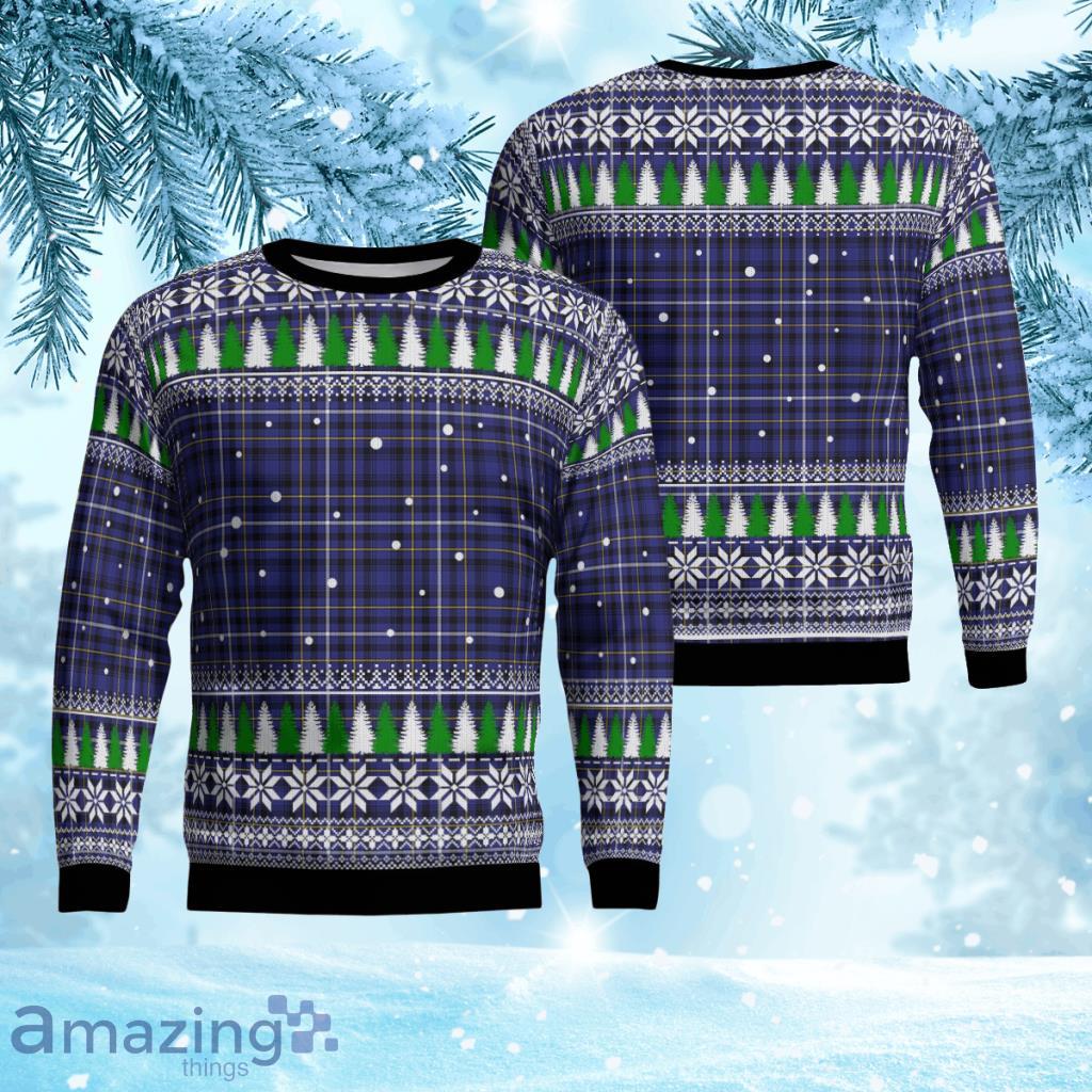 Fleming Tartan Christmas Ugly Sweater 3D Gift For Men And Women Product Photo 1