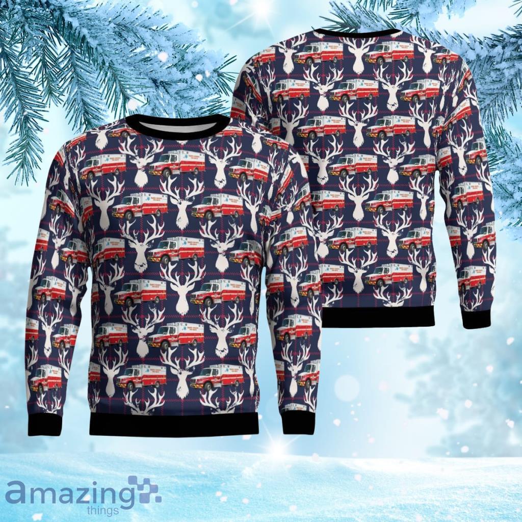 Florida Pasco County Fire Rescue Christmas Aop Ugly Sweater 3D Gift For Men And Women Product Photo 1