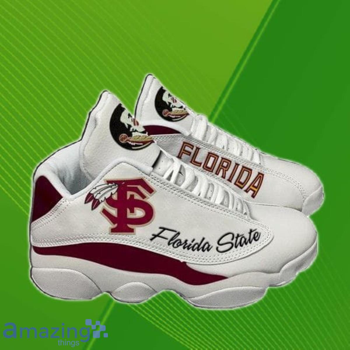 Florida State Seminoles Custom Tennis Air Jordan 13 Sneaker Product Photo 1