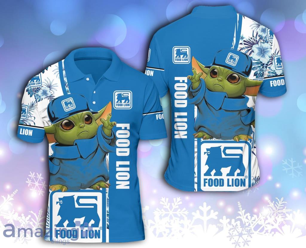 Food Lion Baby Yoda Logo Polo Shirt Gift For Men And Women Product Photo 1