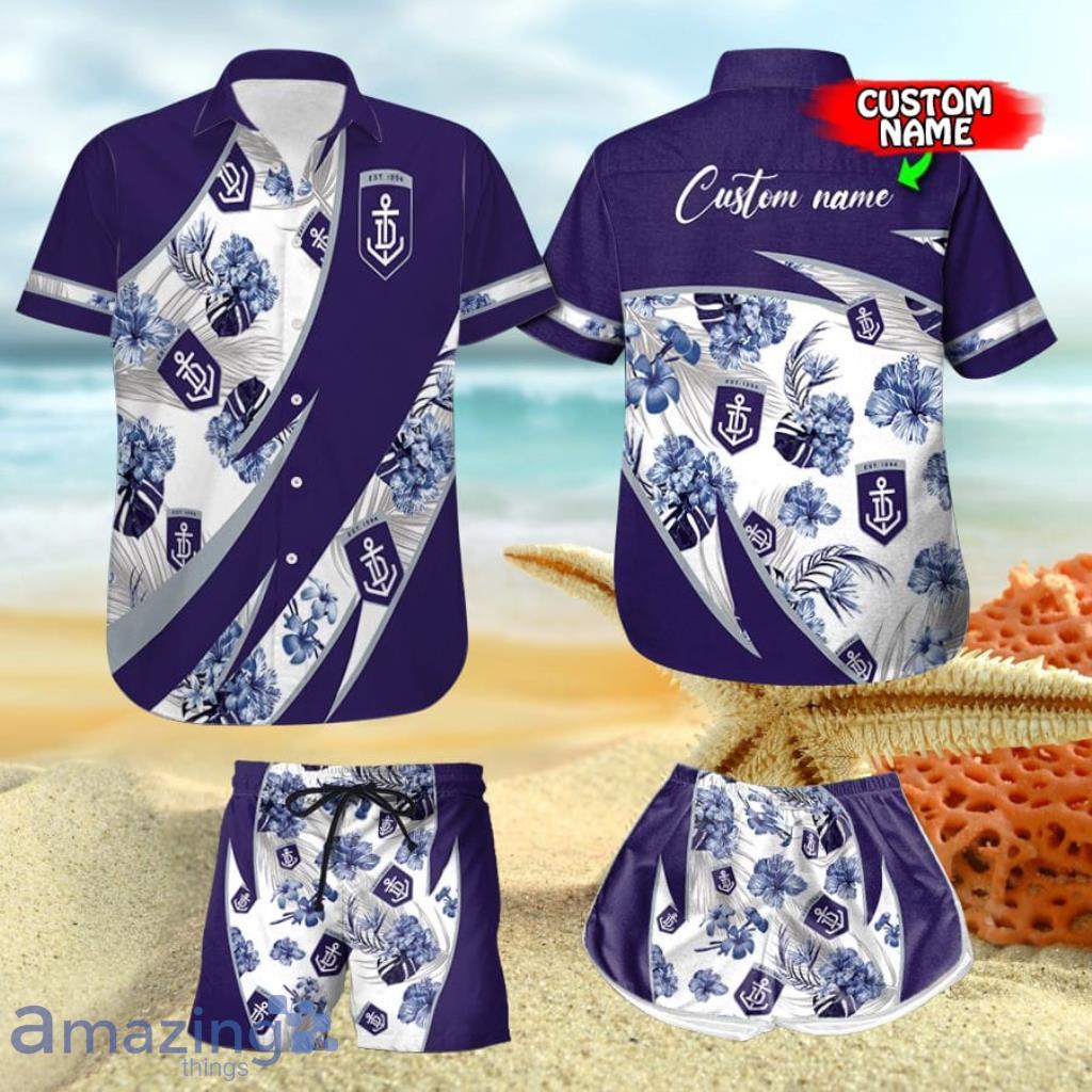 Fremantle Dockers 3D Personalized Hawaiian Shirt And Shorts Gift For Men And Women Product Photo 1
