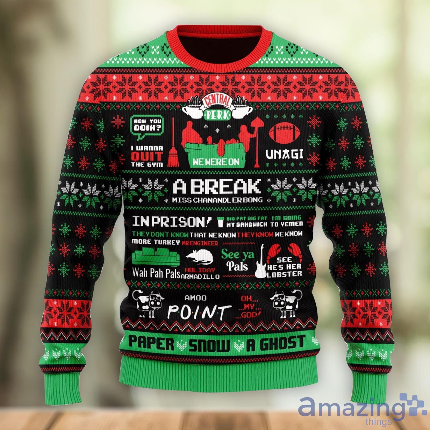 Friend Ugly Christmas Sweater Christmas Gift For Men And Women