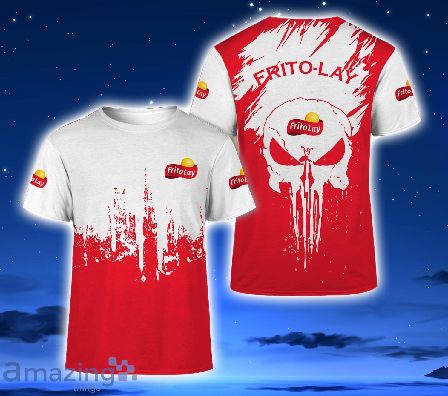 Frito-Lay Skull Print 3D T-Shirt Unisex Men And Women Gift Product Photo 1