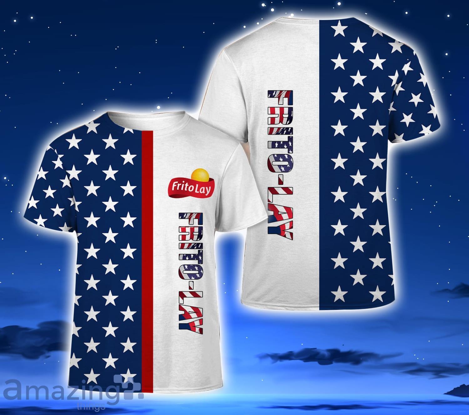 Frito-Lay Star Pattern 3D T-Shirt Unisex Men And Women Gift Product Photo 1