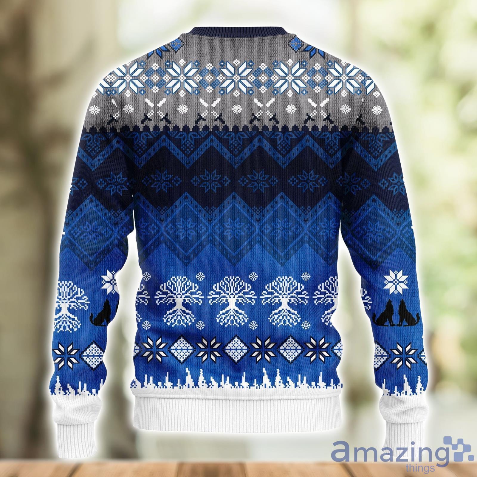 Game Of Thrones Winter Amazing Gift Ugly Christmas 3D Sweater Christmas Gift For Men And Women image Game Of Thrones Winter Amazing Gift Ugly Christmas 3D Sweater Christmas Gift For Men And Women Product Photo 2