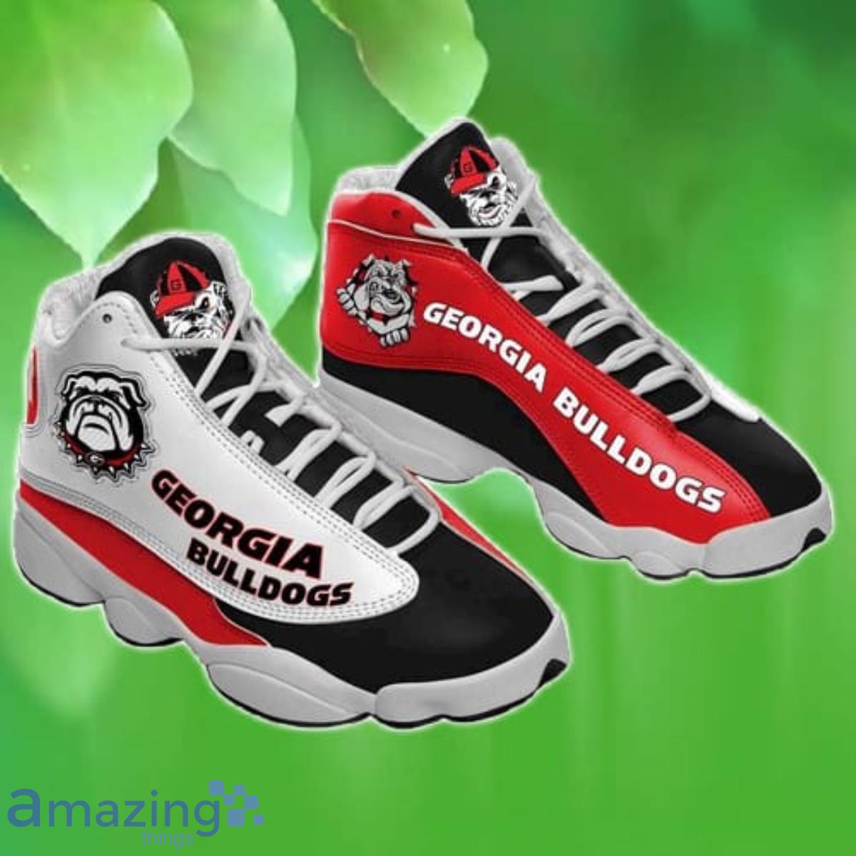 Bedrift tøffel teori Georgia Bulldogs Football Team Custom Tennis Shoes Air Jordan 13 Sneaker