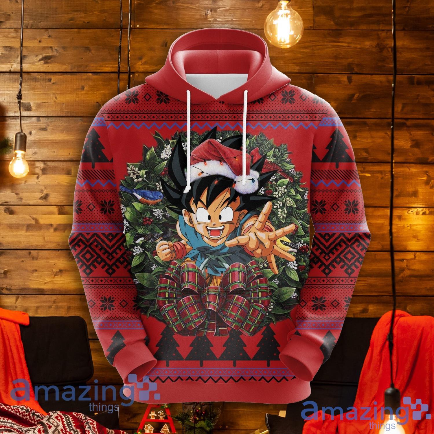 Kid best sale goku hoodie