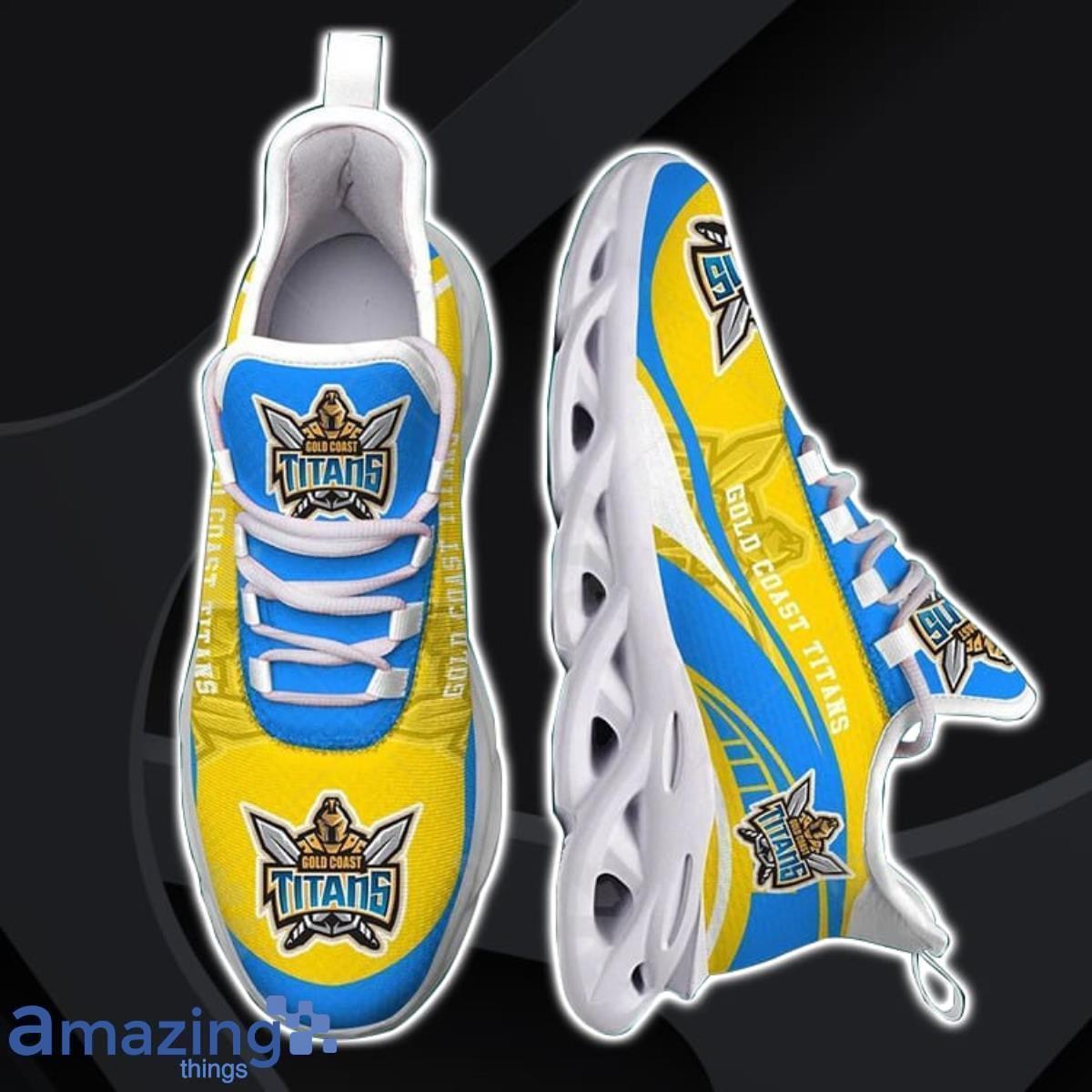 Gold Coast Titans NRL Max Soul Shoes Best Gift For Men And Women Fans Product Photo 1