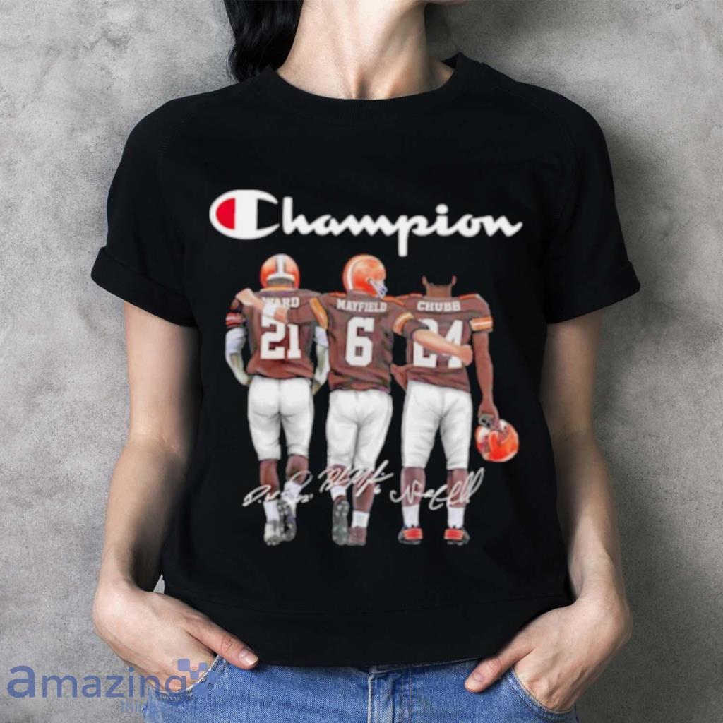 She loves the Chubb Cleveland Browns shirt, hoodie, sweater and v